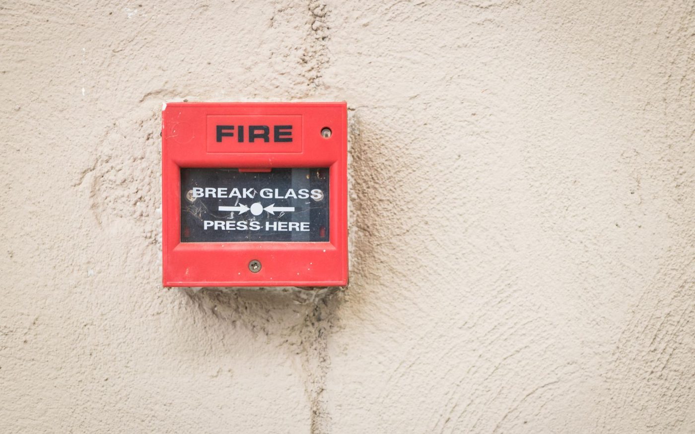 Yangın alarm ihbar butonu